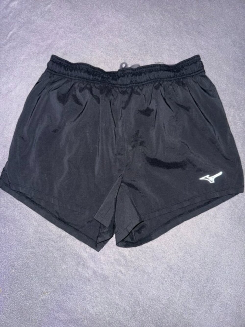 Mizuno Performance Training Shorts Women’s Size L Black Athletic Running